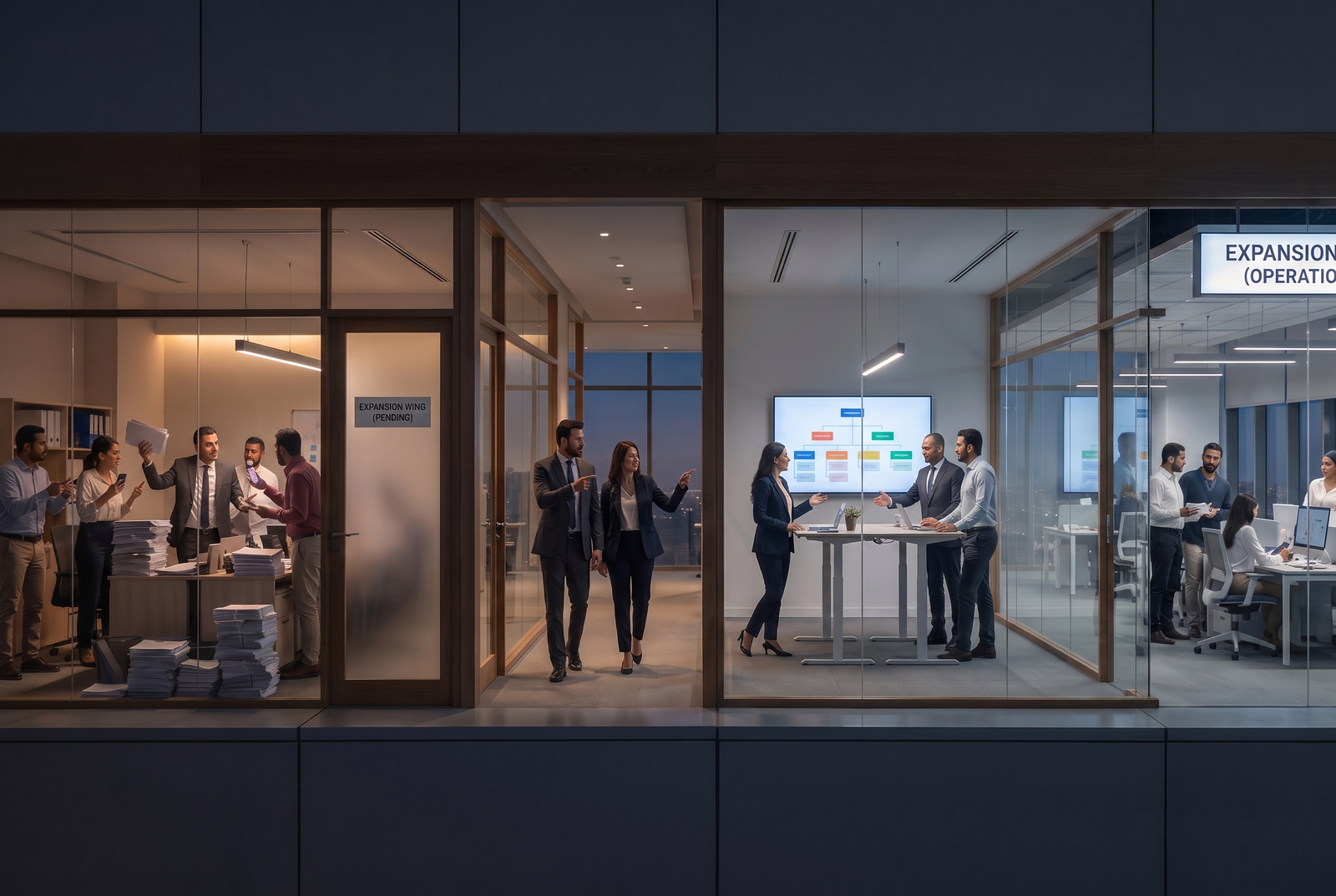 Firm portrait / office
